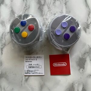 Nintendo Official Store Gacha Controller - keychain set